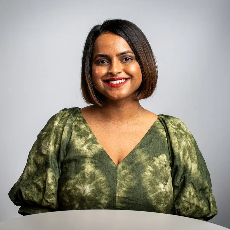 Meenakshi Iyer, Social Media Lead at River Torrens to Darlington Project, speaking at Digital Adelaide 2026